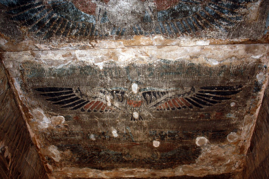 Malereien im Edfu-Tempel