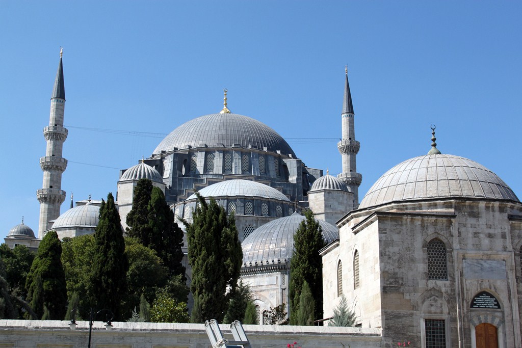 Süleymaniye-Moschee vom Südosten