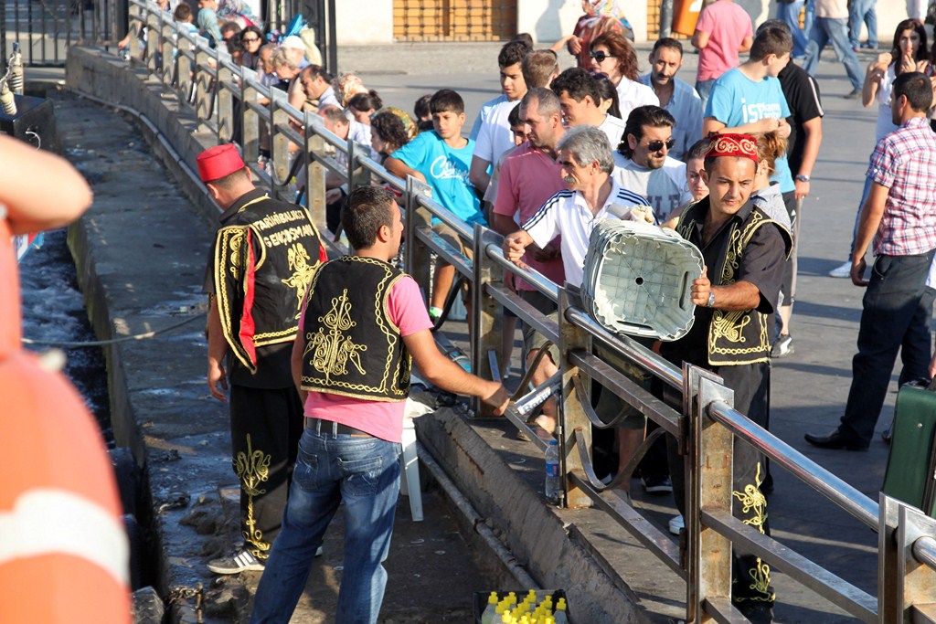 Fischverkauf am Bosporus