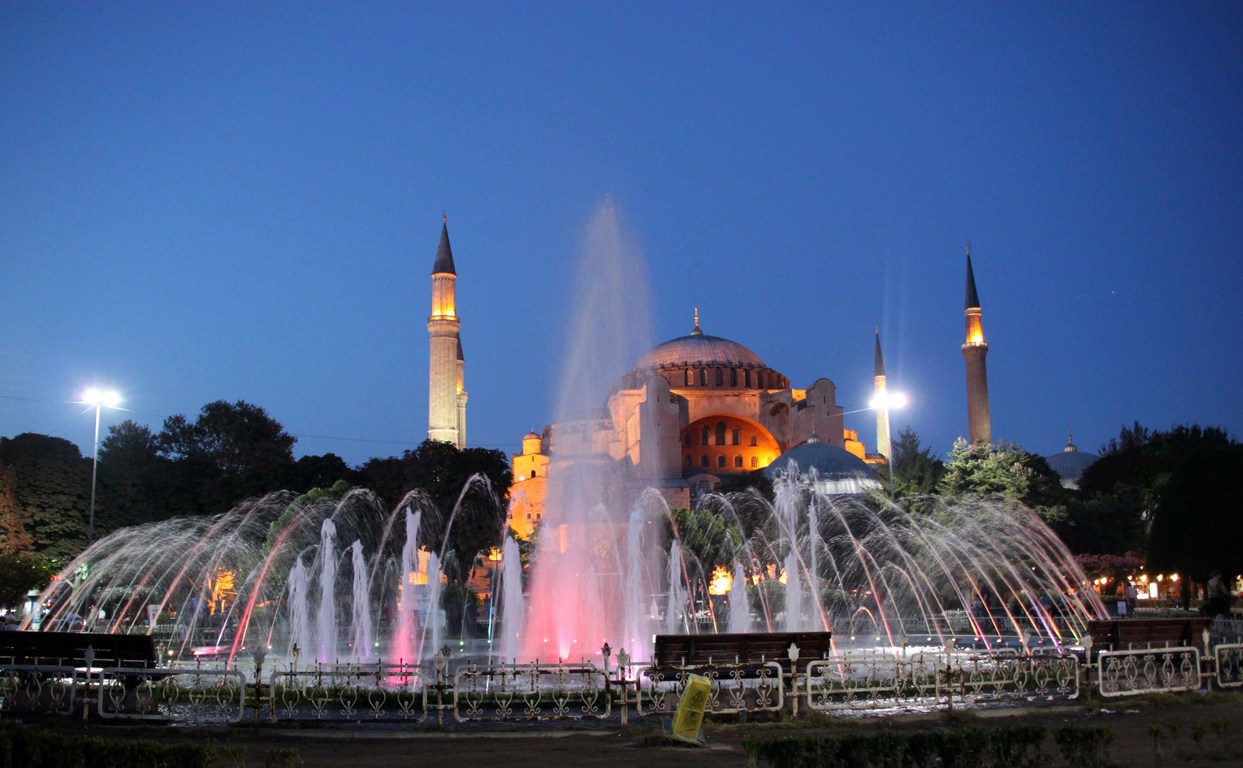 Hagia Sophia am Abend