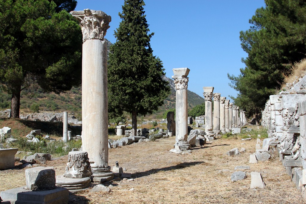 Alte Tempelanlage in Ephesus