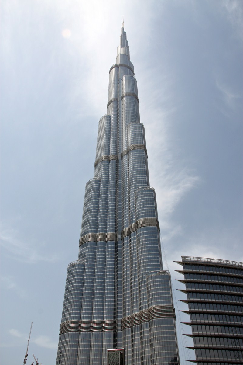 Burj Khalifa - ca. 828 Meter hoch