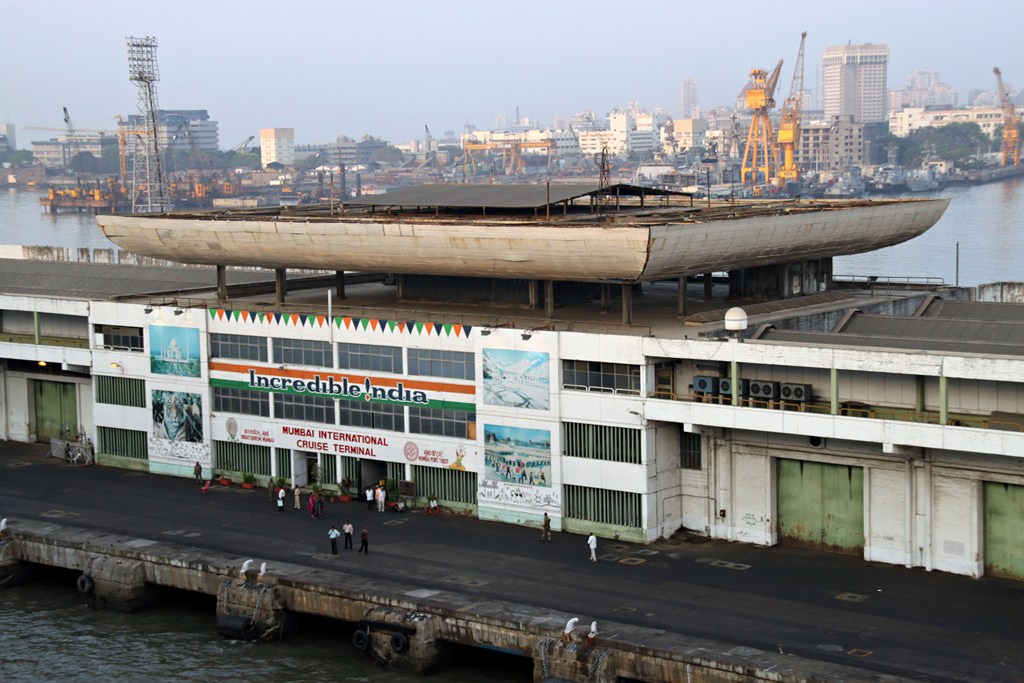 Ankunft - Hafen Mumbai