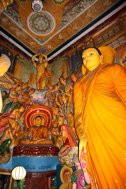 Gagaramaya Tempel in Colombo