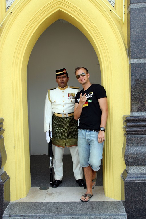 Wache am Königspalast Malaysia