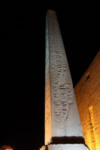 Obelisk im Luxor Tempel