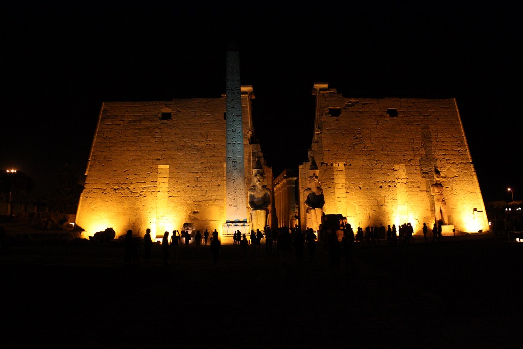Pylon des Tempels von Luxor