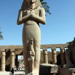 Ramses II. mit Tochter Merit-Amun